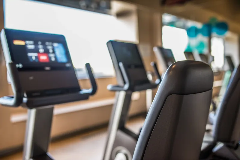 Gimnasio equipado